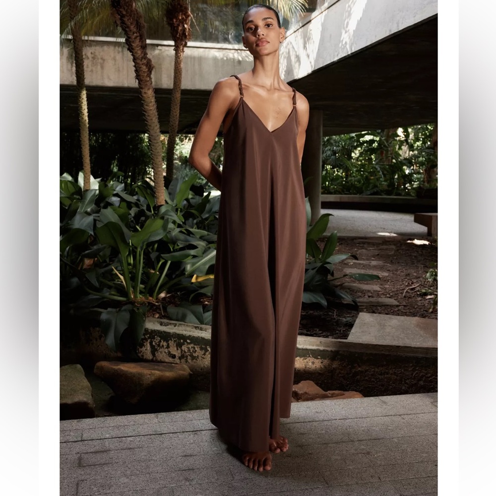 Zara Brown Maxi Dress
